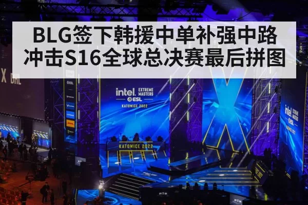 BLG签下韩援中单补强中路 冲击S16全球总决赛最后拼图
